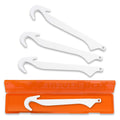 Outdoor Edge Razor Safe Replacement Guthook Blades (4 Pack) - Precision 3.5-inch Stainless Steel Blades