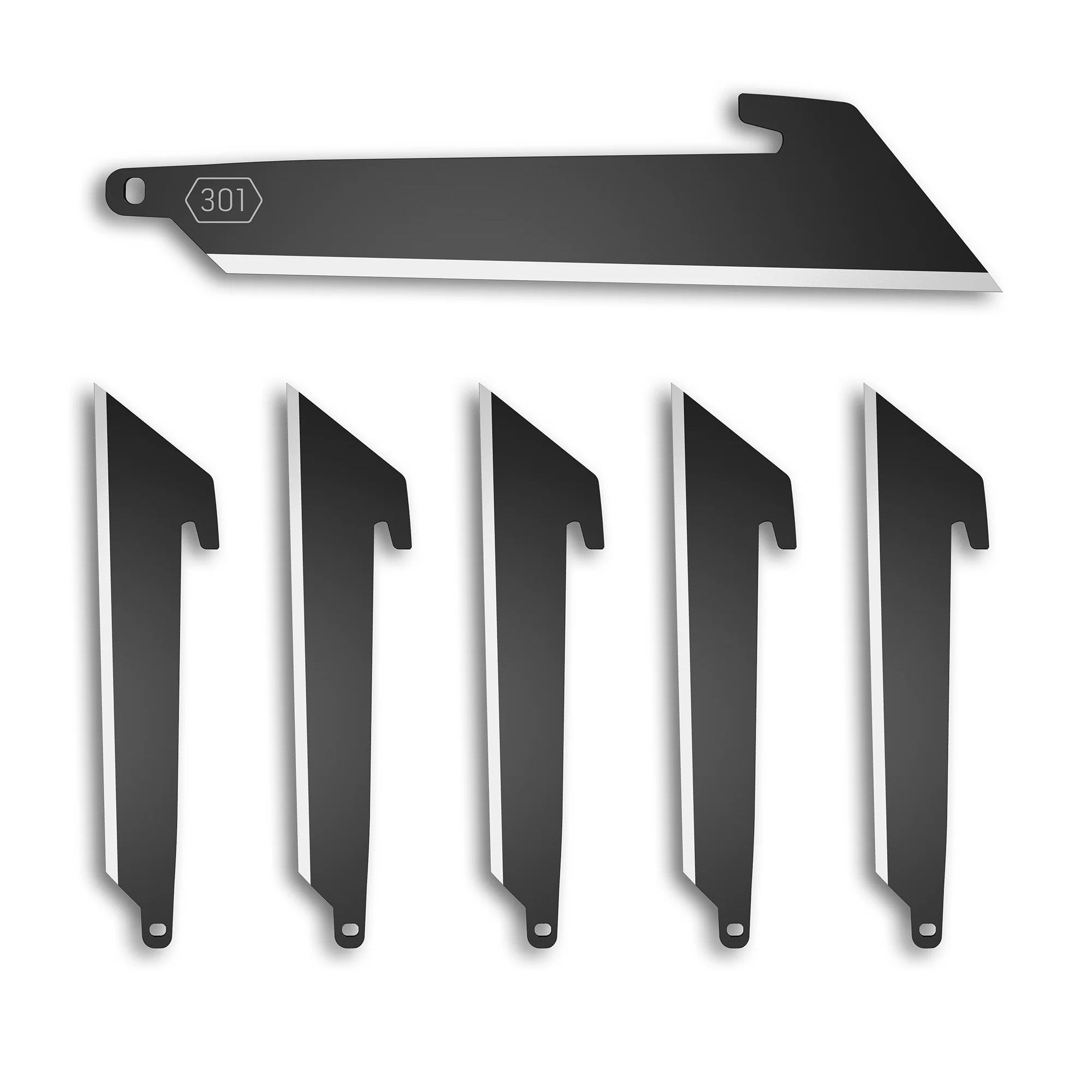 Outdoor Edge RRU30K-6C 3-Inch Utility Blade Pack - Set of 6 Blades
