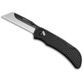 Outdoor Edge RazorWork 2.5-Inch Folding Knife with Black Handle and Plain Edge - Part Number RWK25-2C