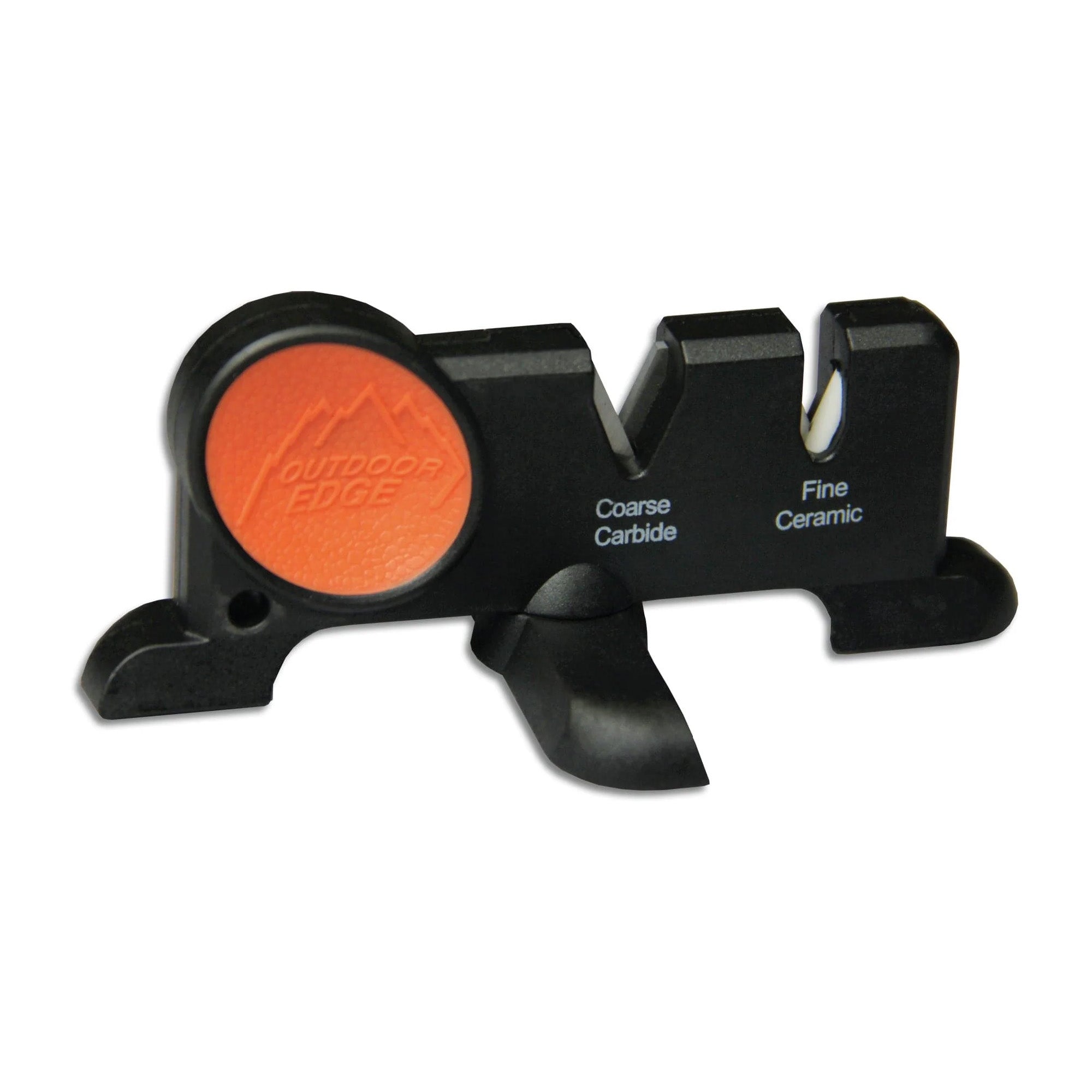 Outdoor Edge EdgeX 2-Stage Knife Sharpener with Pivoting X-Base and Ceramic Rods