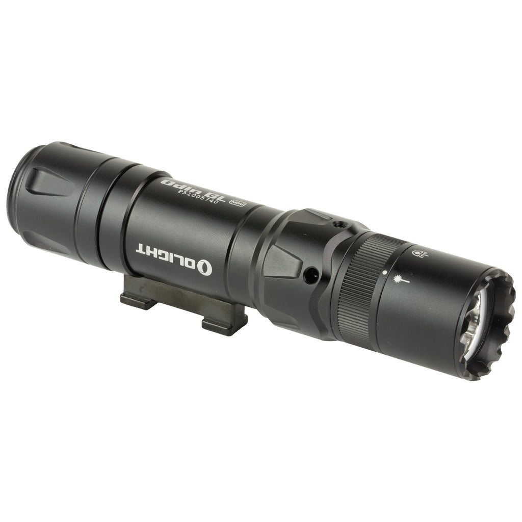 Olight Odin GL Mini Weaponlight with Laser – Compact 1000 Lumens Tactical Light in Black