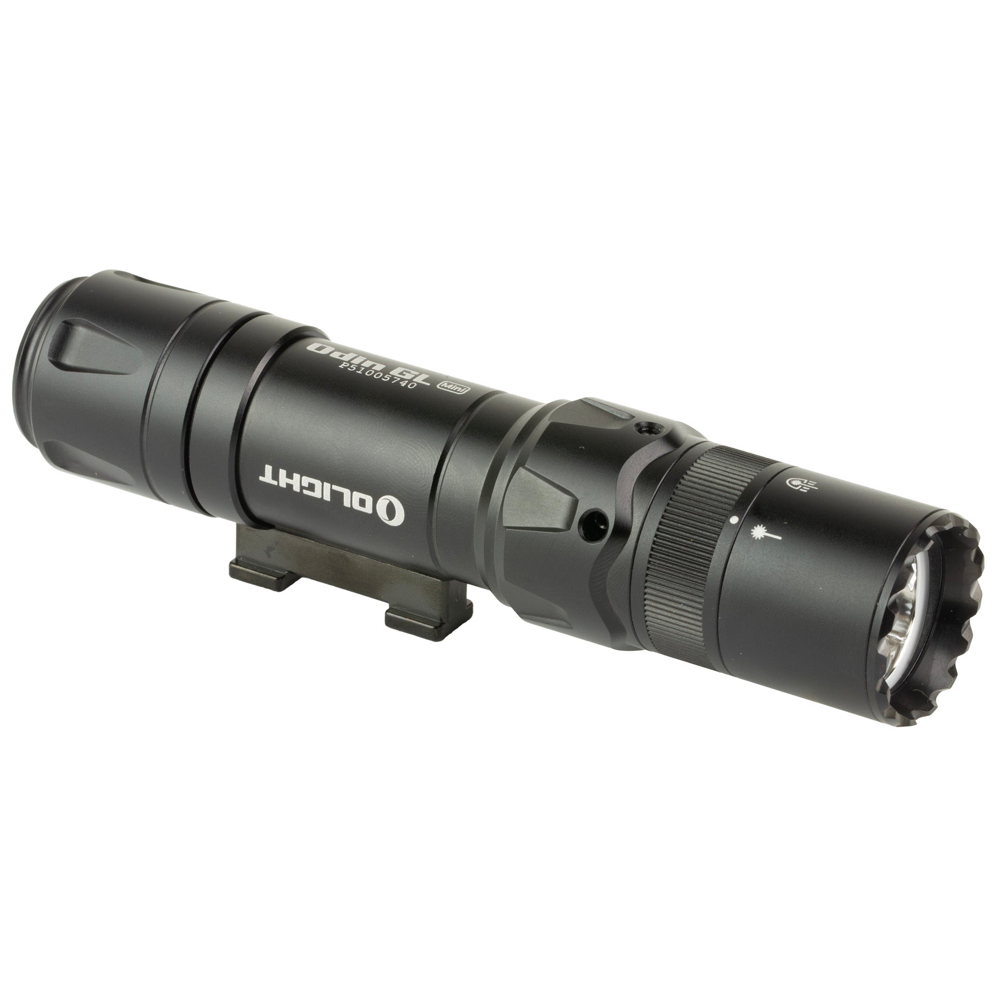 Olight Odin GL Mini Weaponlight with Laser – Compact 1000 Lumens Tactical Light in Black
