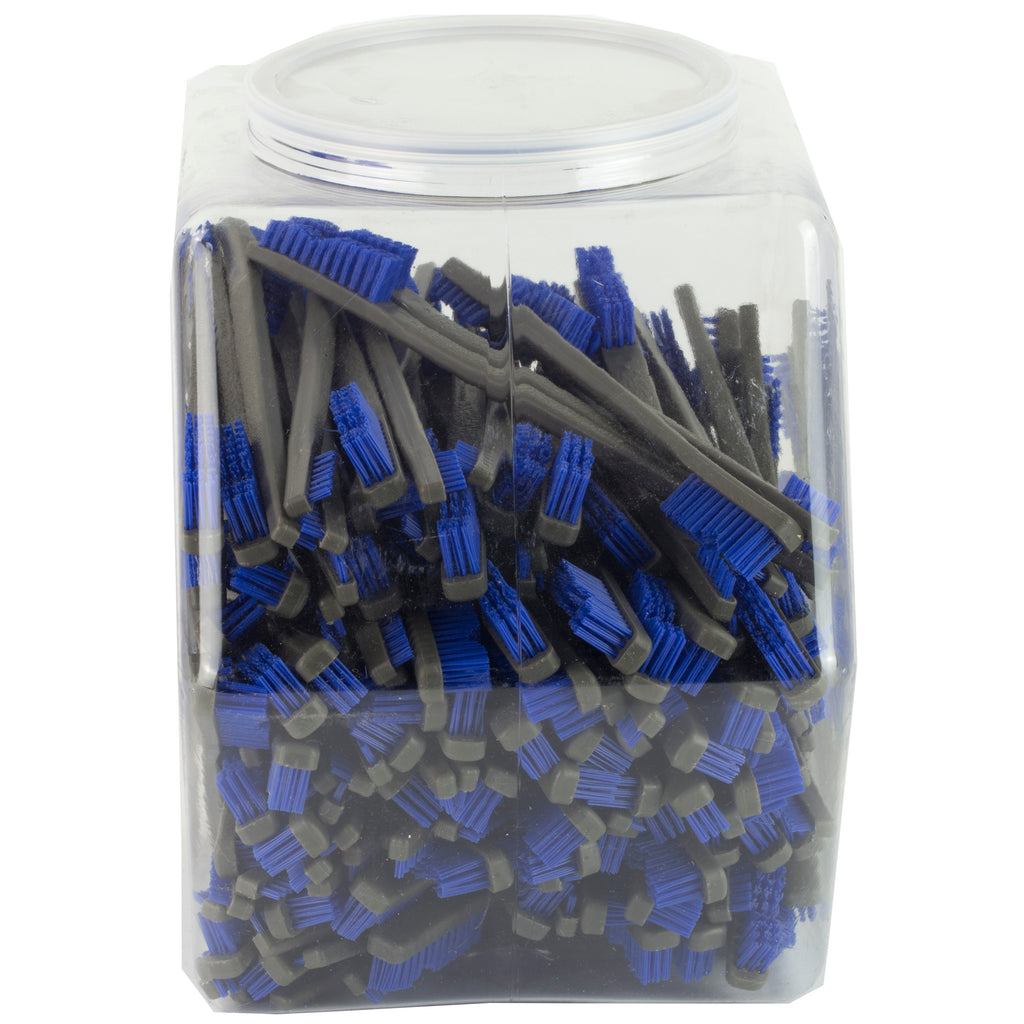Otis Technology All Purpose Nylon Brush in Blue – 150 Pack for Firearm Maintenance