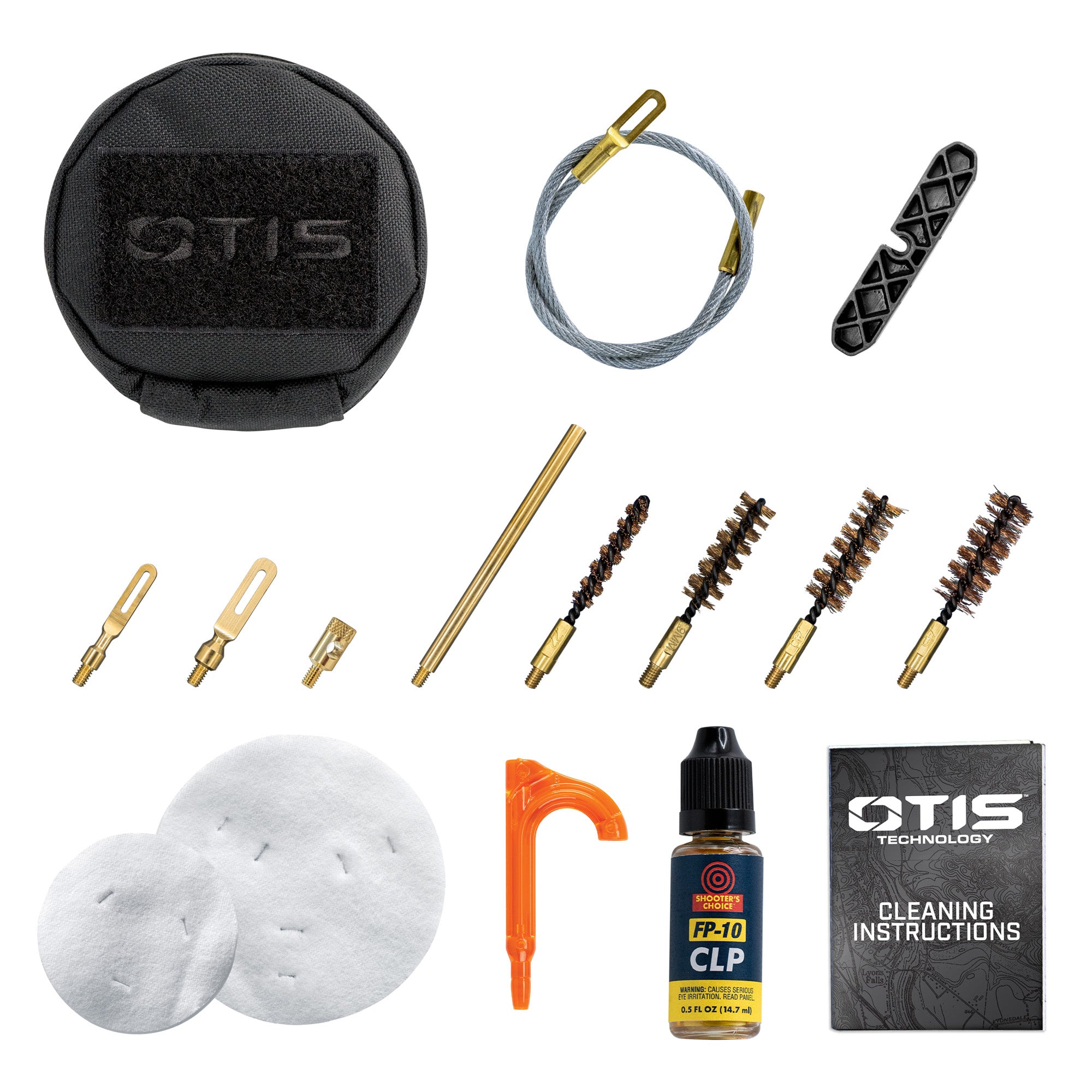 Otis Technology FG-610 Otis Pistol Cleaning System for .22 to .45 Caliber Pistols