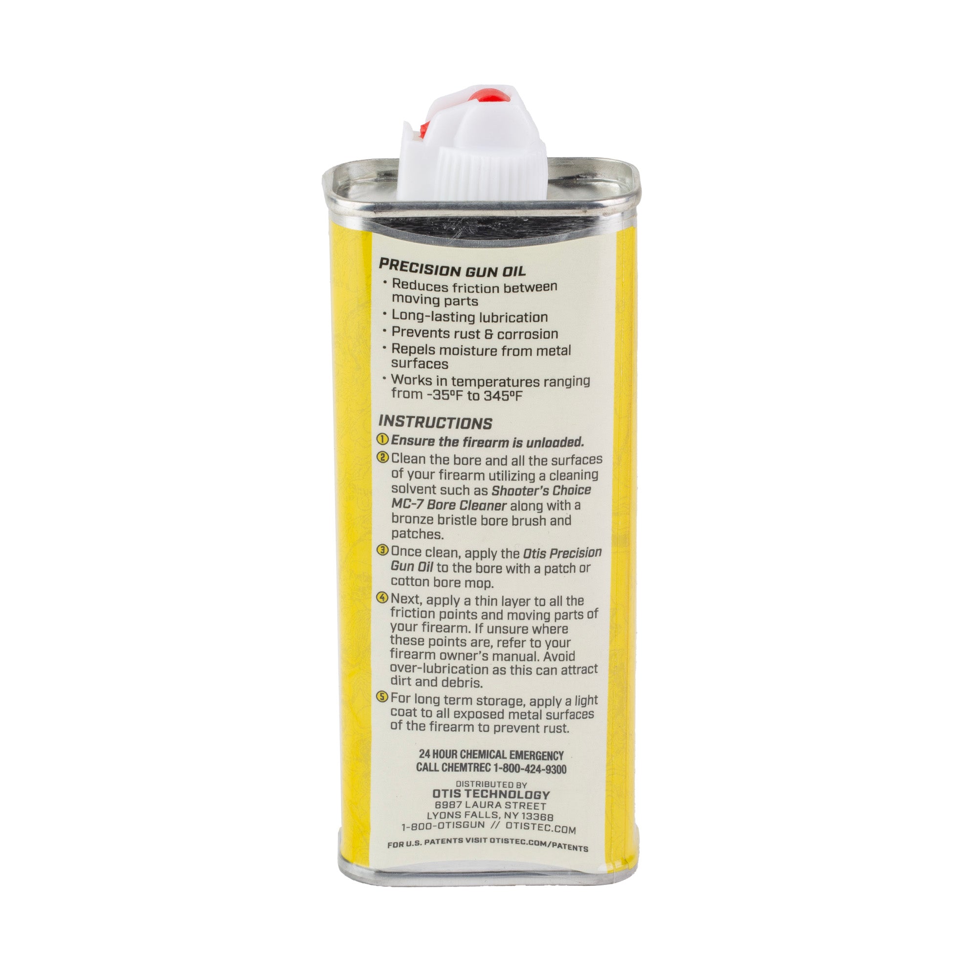 Otis Technology Precision Gun Oil 4 oz – High-Performance Firearm Lubricant with Precision Applicator