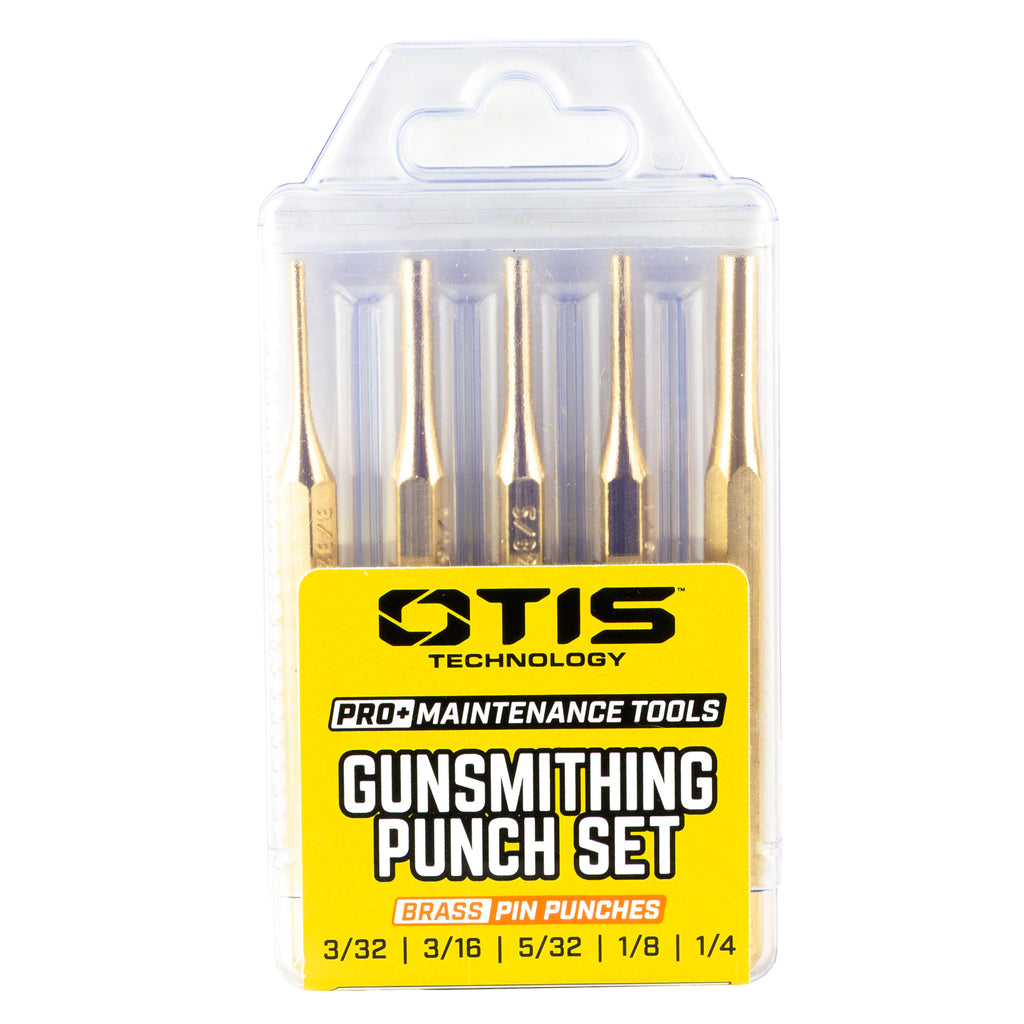 Otis Technology Pro Plus Brass Gunsmithing Punch Set - 5 Piece