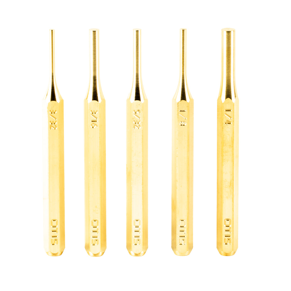 Otis Technology Pro Plus Brass Gunsmithing Punch Set - 5 Piece