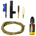 Otis Technology Ripcord Deluxe .338 Caliber Cleaning Kit with Bore Brush, Cotton Mop, and FP-10 Lubricant