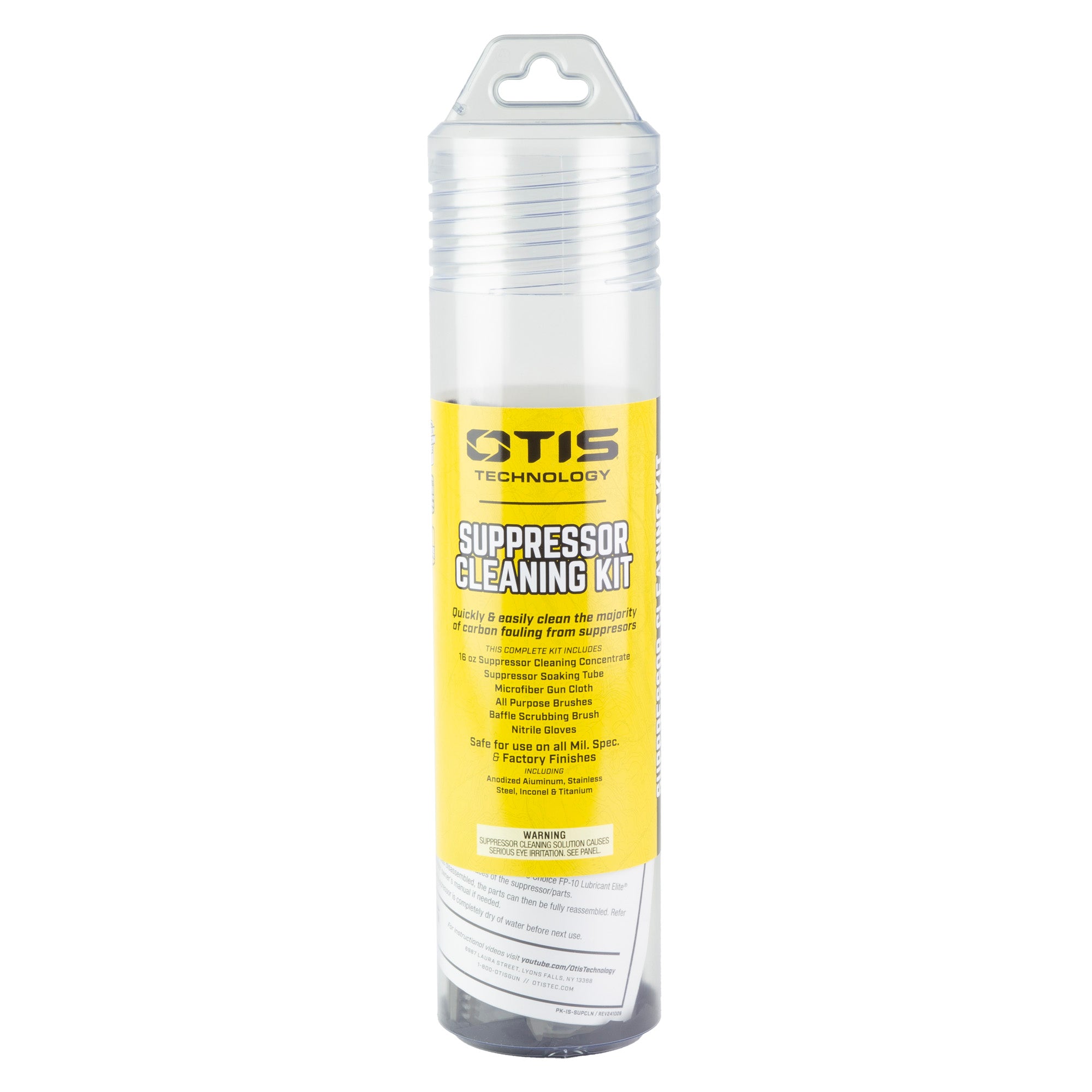 Otis Technology Suppressor Cleaning Kit FG-SUP-CLN for Firearms Maintenance