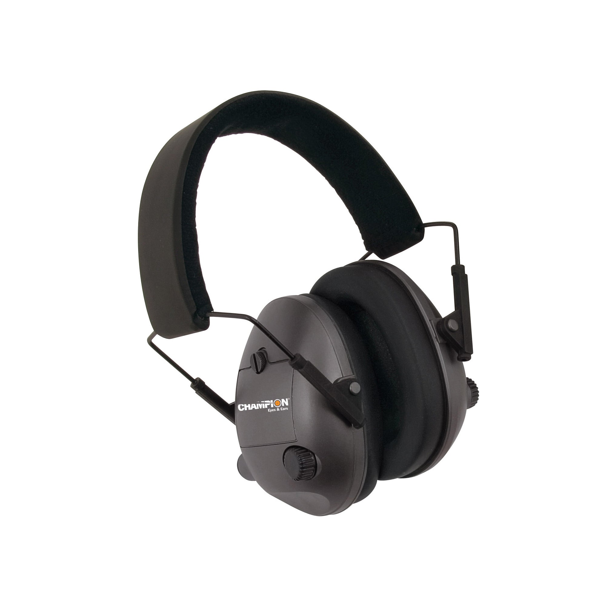 Champion Electronic Ear Muffs Model 21dB NRR Black for Shooting and Hunting