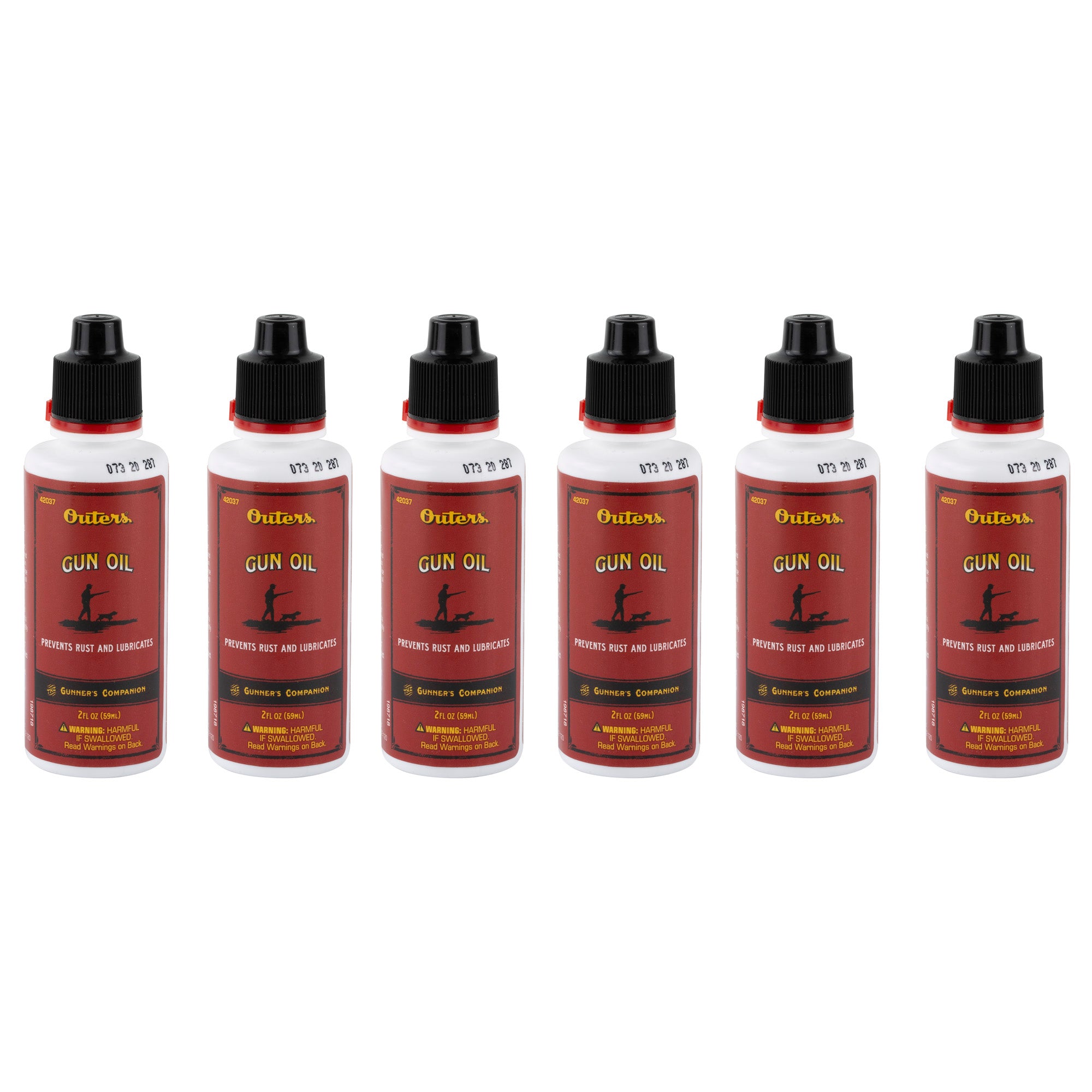 Outers Gun Oil 2.25 oz – Corrosion-Resistant Lubricant with Rust Protection
