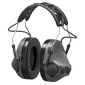 3M Peltor ComTac VIII Defender Gray Electronic Earmuff for Hearing Protection and Communication