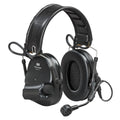 3M/Peltor ComTac VI Defender Black Electronic Earmuff with Noise-Canceling Microphone