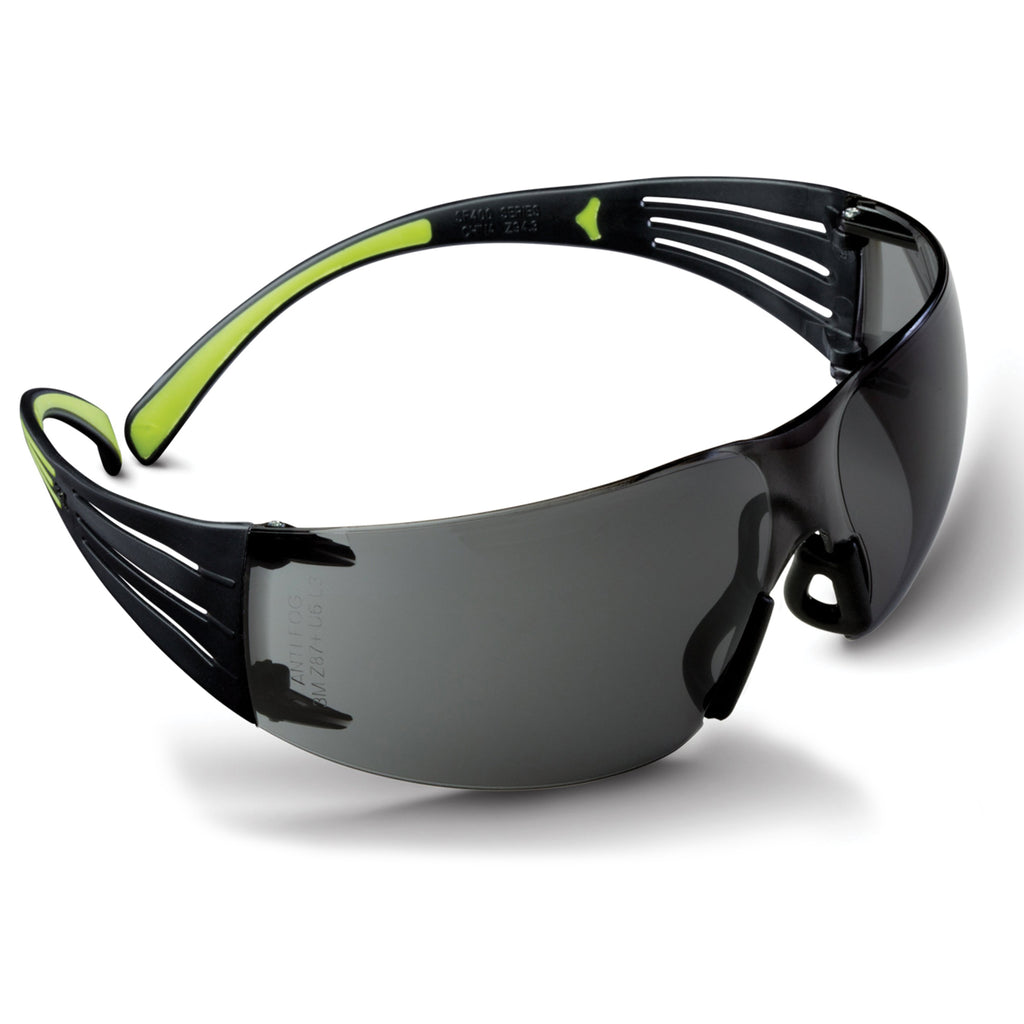 3M/Peltor SecureFit 400 Series Safety Glasses 3-Pack - Polycarbonate Frames with Adjustable Nose Pads and Pressure Diffusion Temples