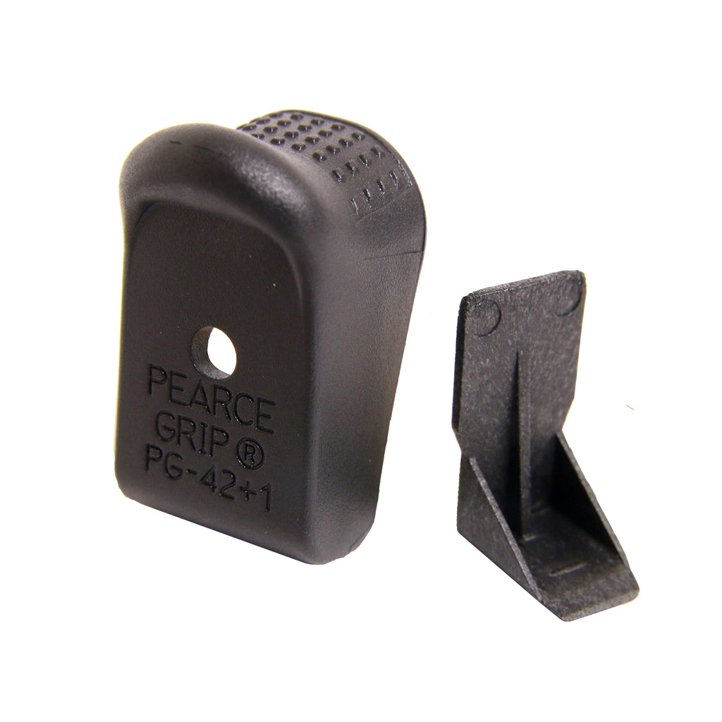 Pearce Grip PG-42+1 Magazine Extension for Glock 42 - Adds One Round & Improved Grip
