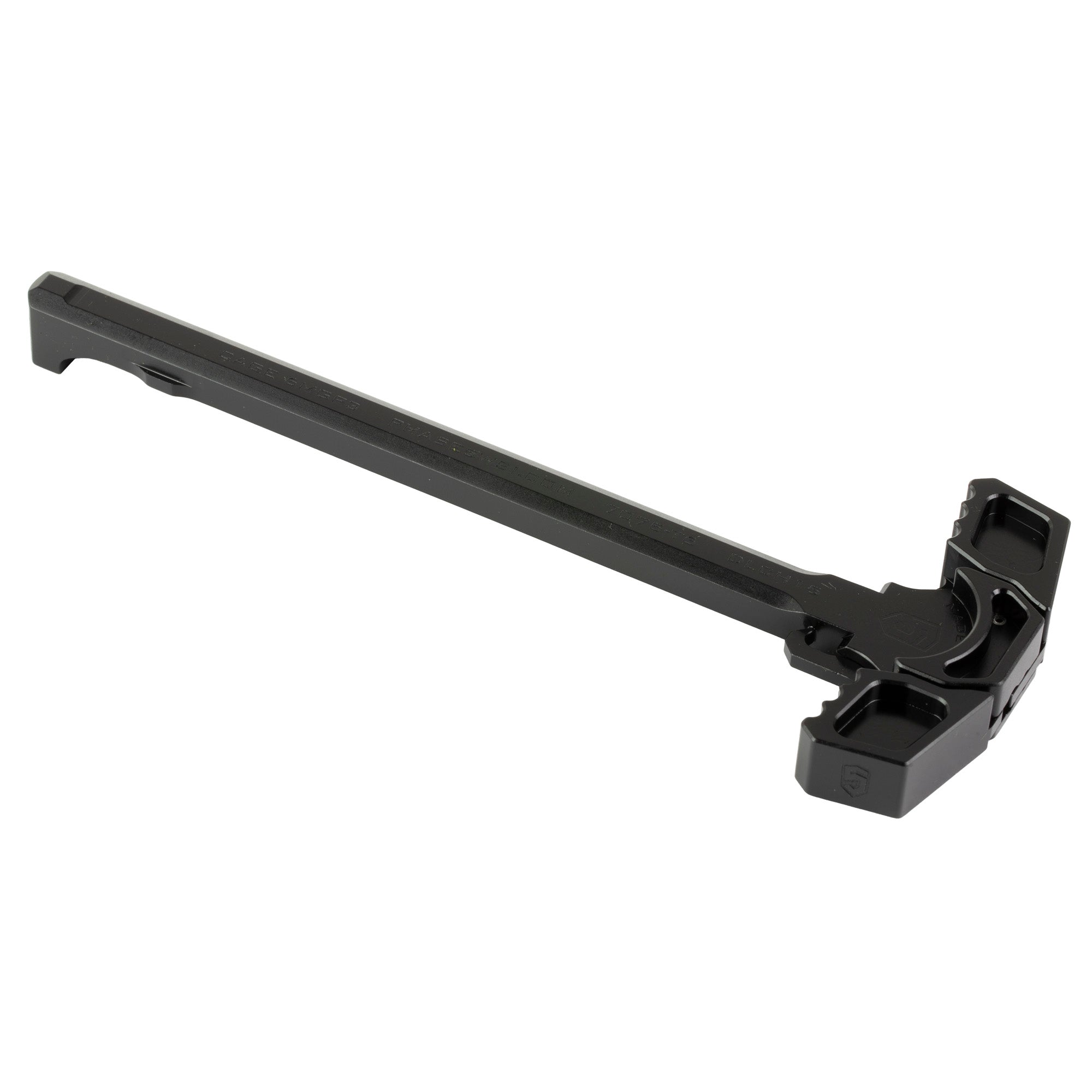 Phase 5 Weapon Systems Dual Latch Charging Handle Assembly for AR-15, Black (Part Number DLCH15-BLK)