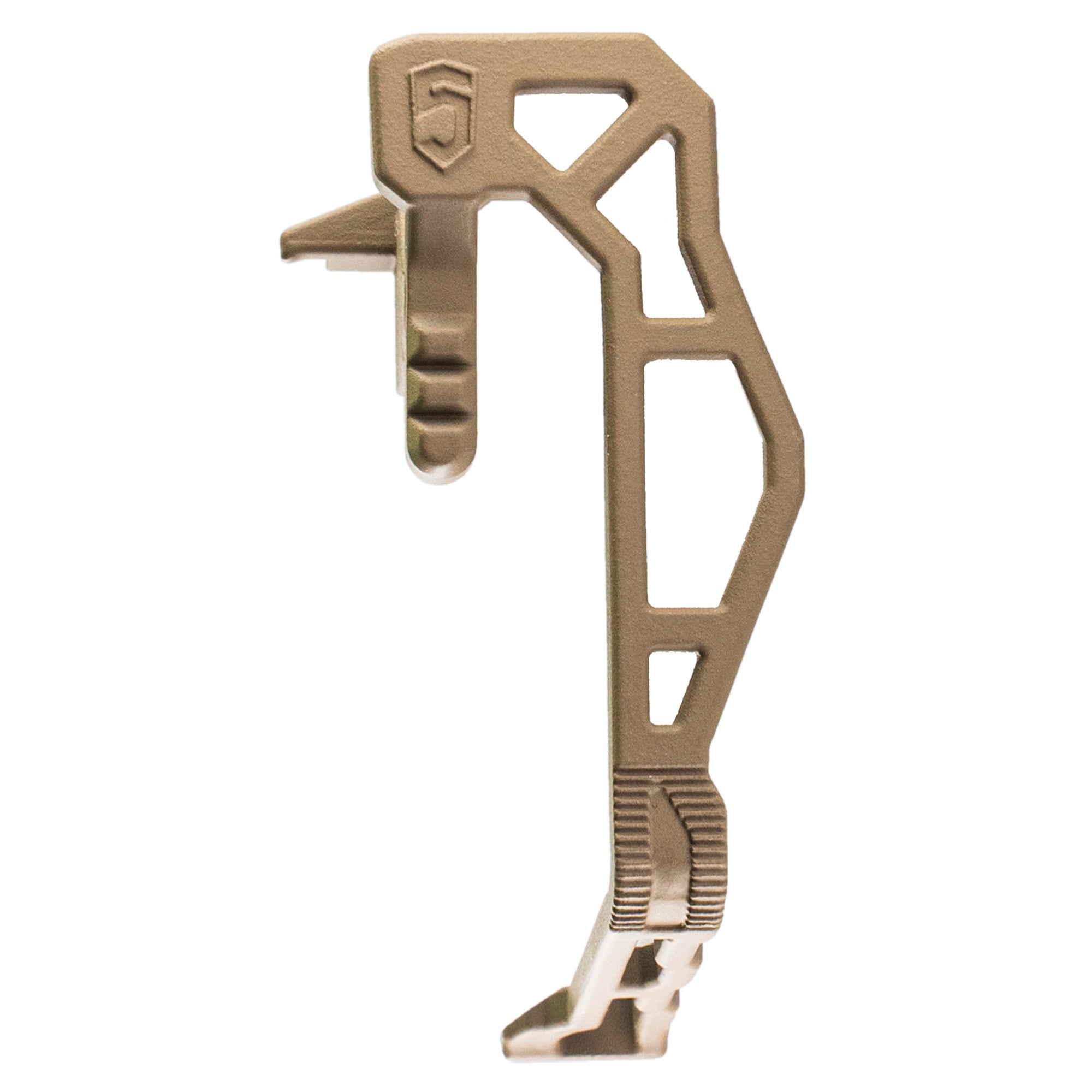 Phase 5 Weapon Systems Extended Bolt Release V3 in Flat Dark Earth