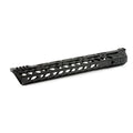 Phase 5 Weapon Systems Lo-Pro Slope Nose 15-inch M-LOK Free Float Quad Rail Handguard