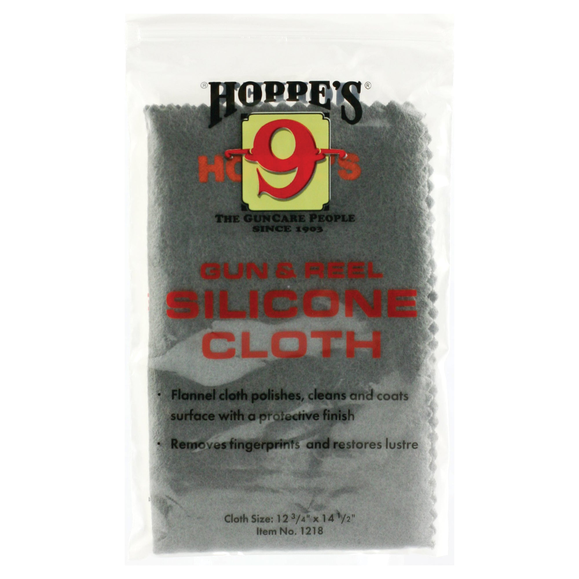 Hoppe's Silicone Cloth Wipes - Ideal for Firearm Cleaning and Protection