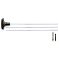 Hoppe's 3PC Rifle Cleaning Rod for .22 Caliber - Durable Gun Maintenance Tool
