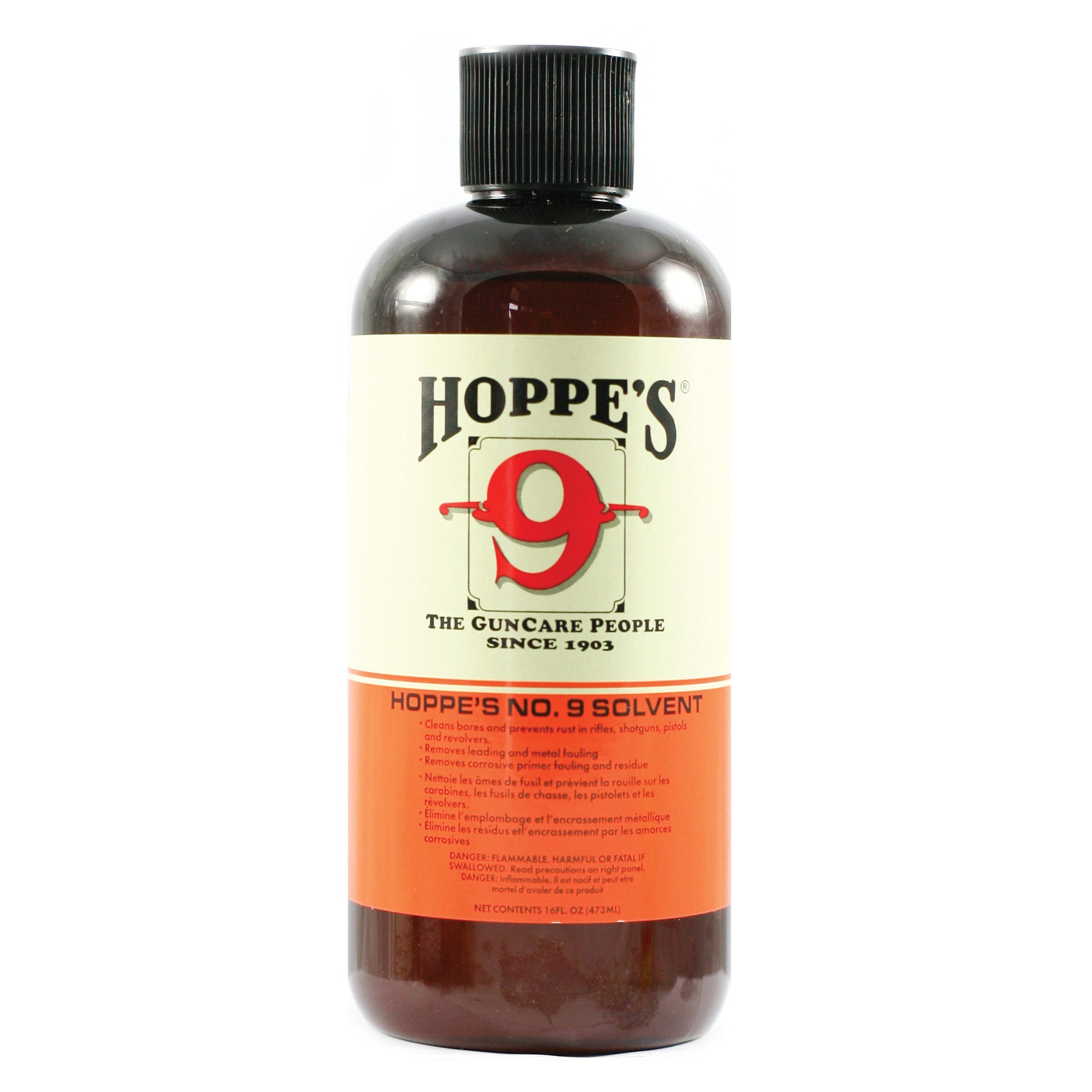 Hoppe's No. 9 Gun Bore Cleaner Pint - Trusted Firearm Cleaning Solution