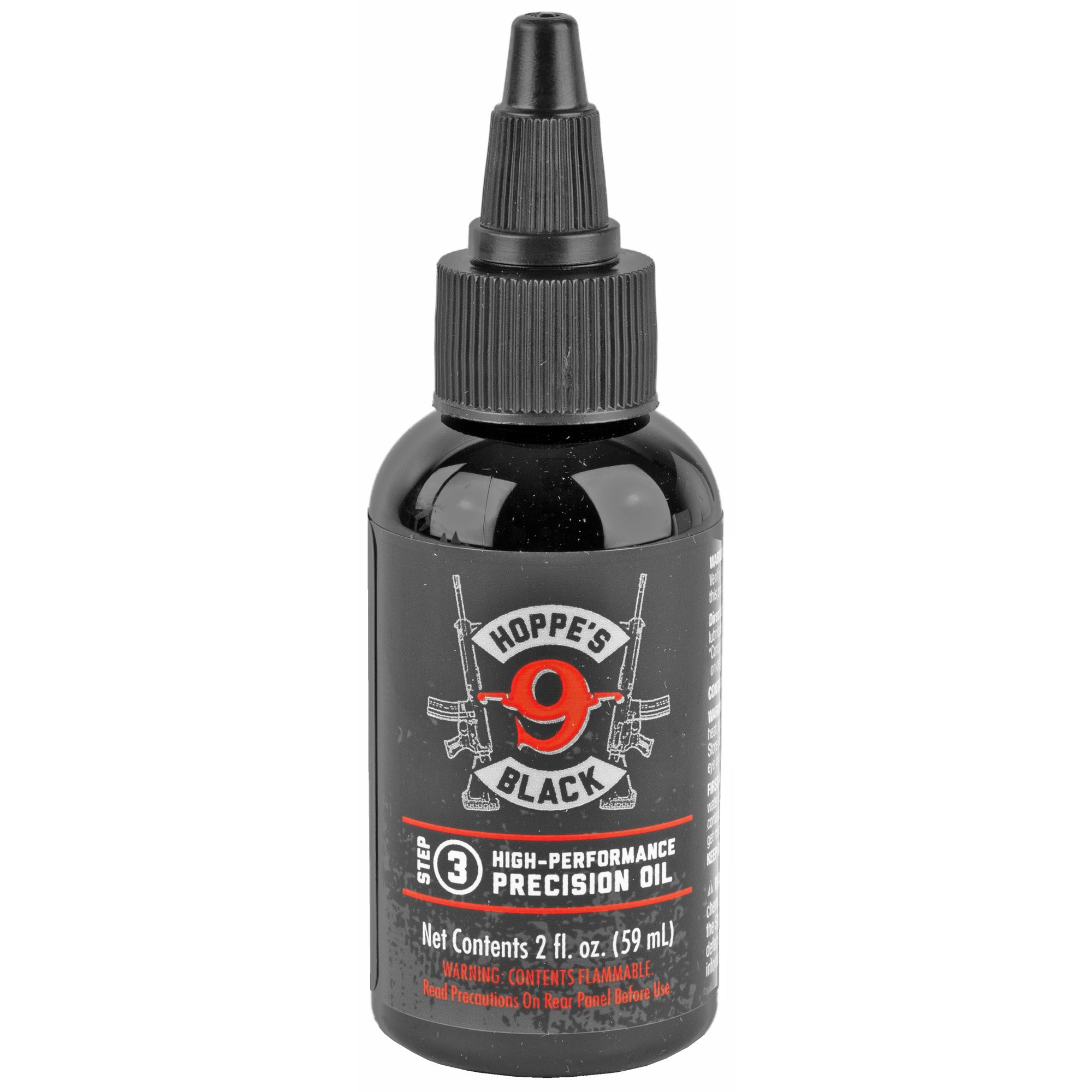 Hoppe's Black Precision Oil 2oz - High-Heat Gun Oil for Firearms Maintenance