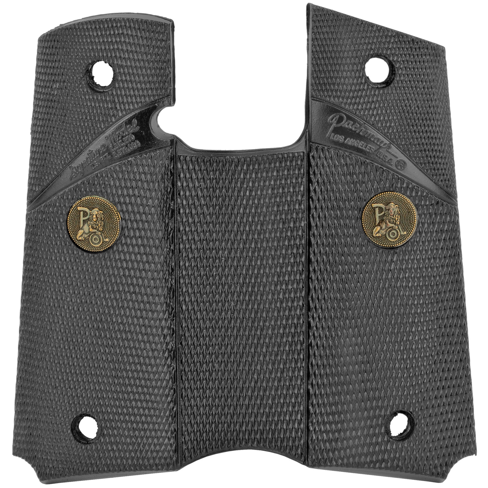 Pachmayr PK02921 Signature Grip Panels for 1911 Pistols, Black