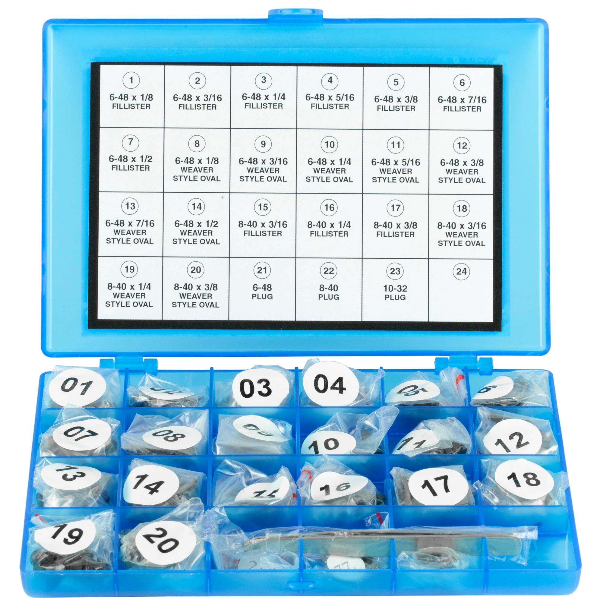 Pachmayr Master Gunsmith 277 Piece Screw Kit - Black