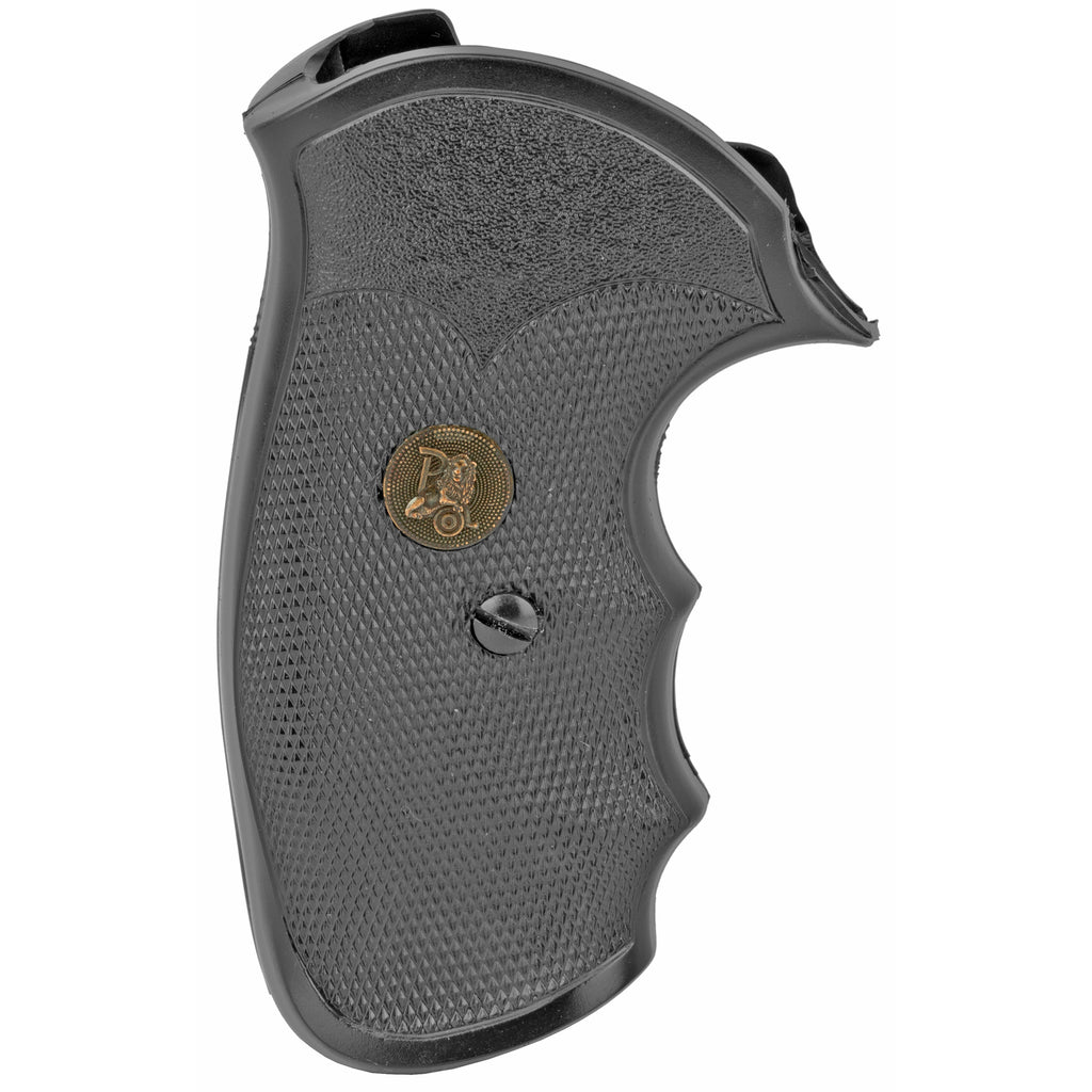 Pachmayr PK03250 Revolver Gripper for Smith & Wesson J-Frame Square Butt, Black