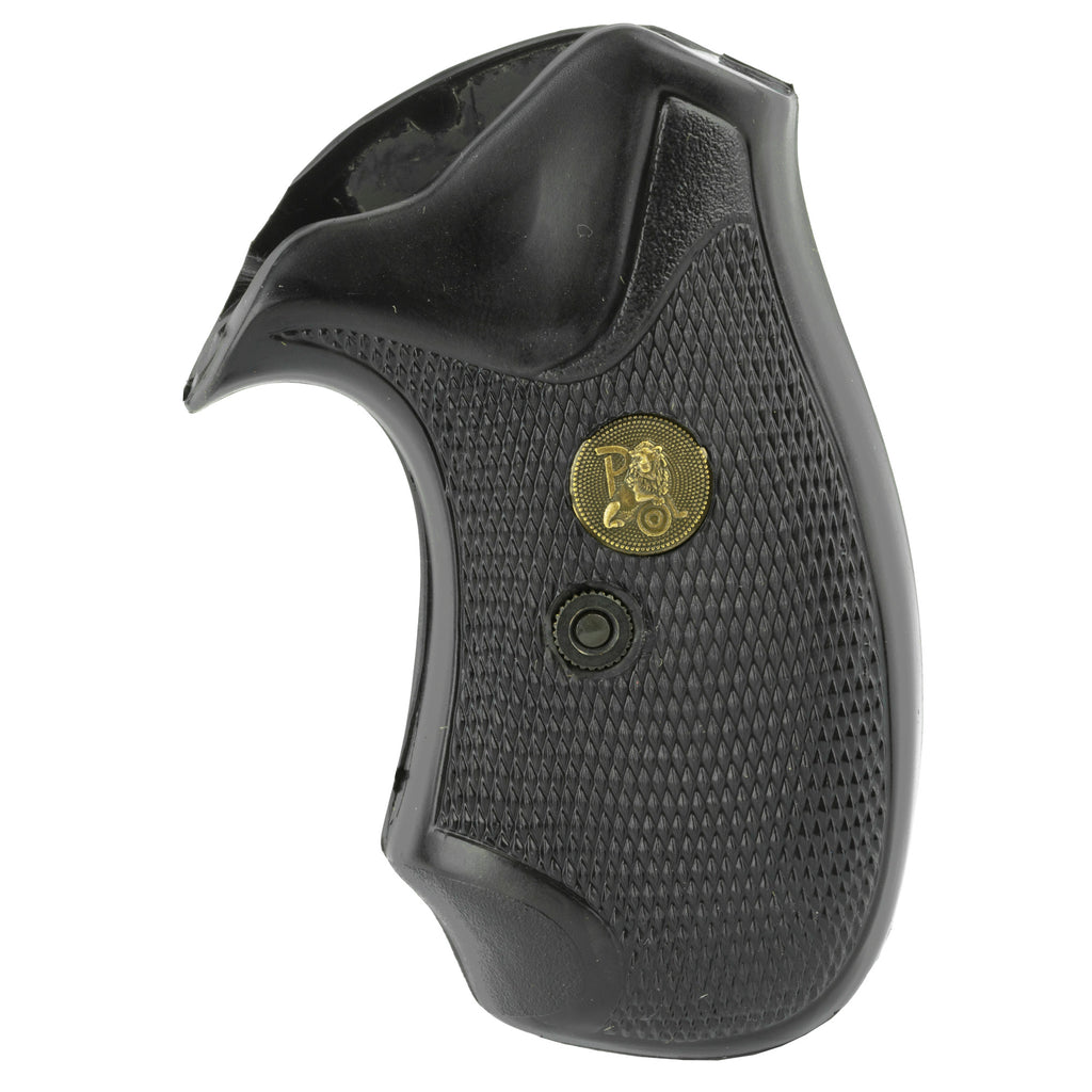 Pachmayr PK3255 Compact Revolver Grip for Smith & Wesson J-Frame - Black Rubber