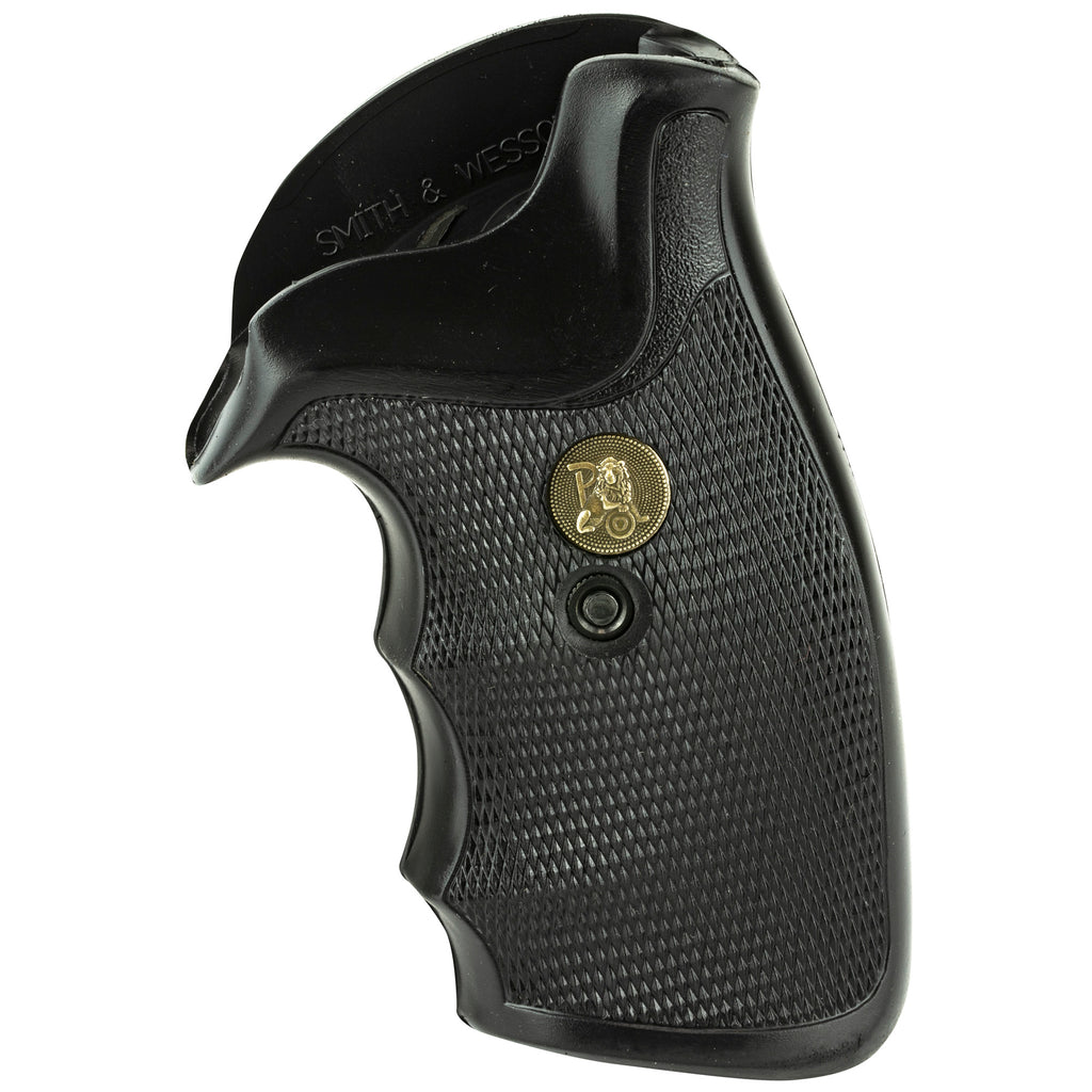 Pachmayr PKMYR Gripper Revolver Grip for Smith & Wesson K/L Frame Black
