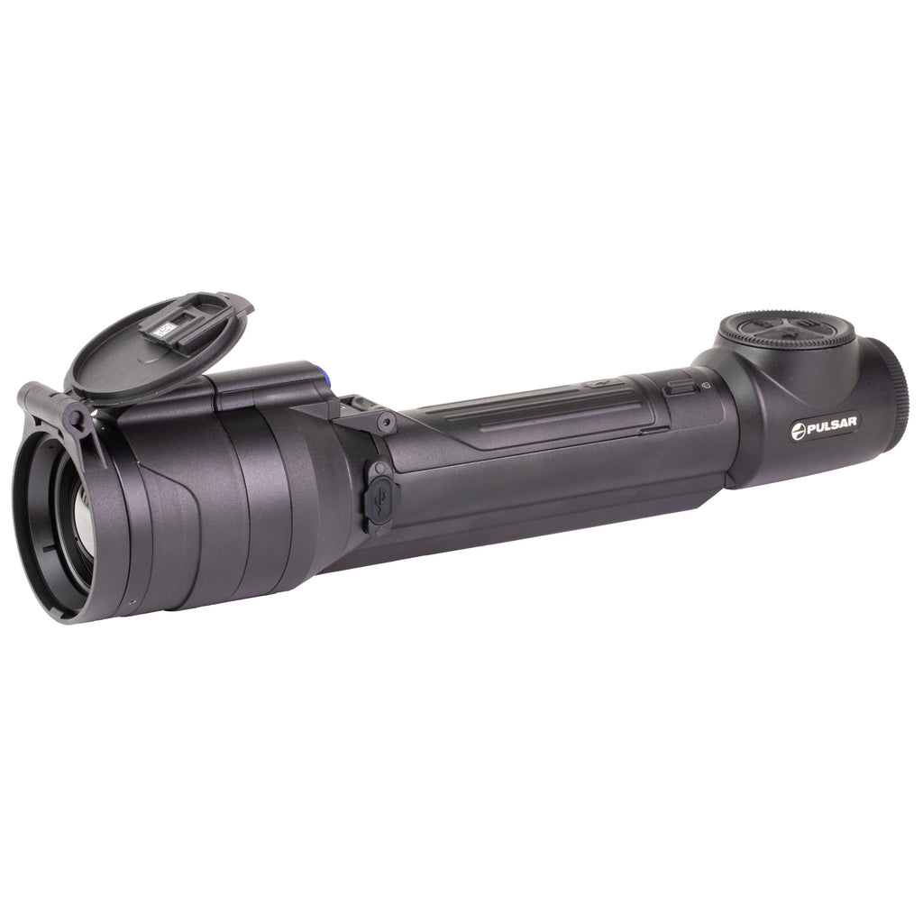 Pulsar Talion XQ35 PRO Thermal Riflescope with Mount – 2.5-10X Magnification, 35mm Objective, Multi-Reticle, Black