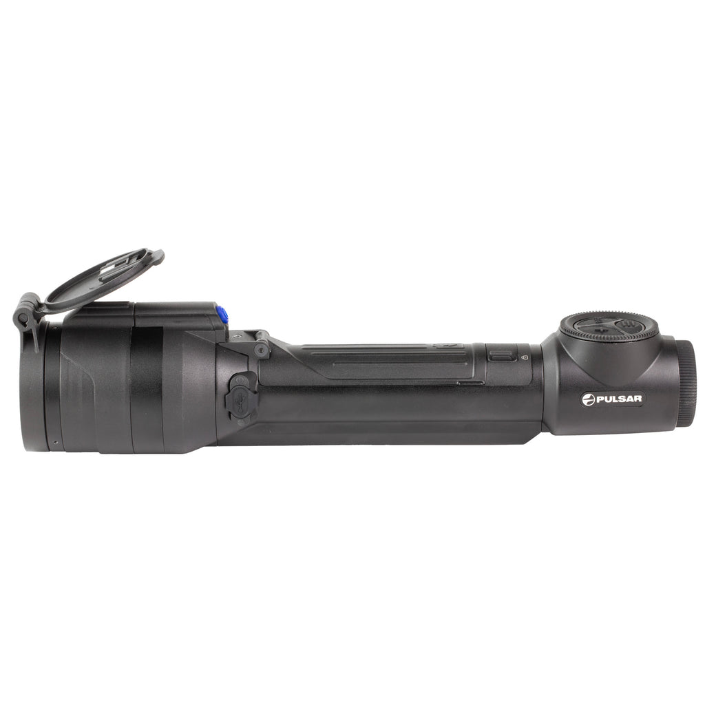 Pulsar Talion XQ35 PRO Thermal Riflescope with Mount – 2.5-10X Magnification, 35mm Objective, Multi-Reticle, Black