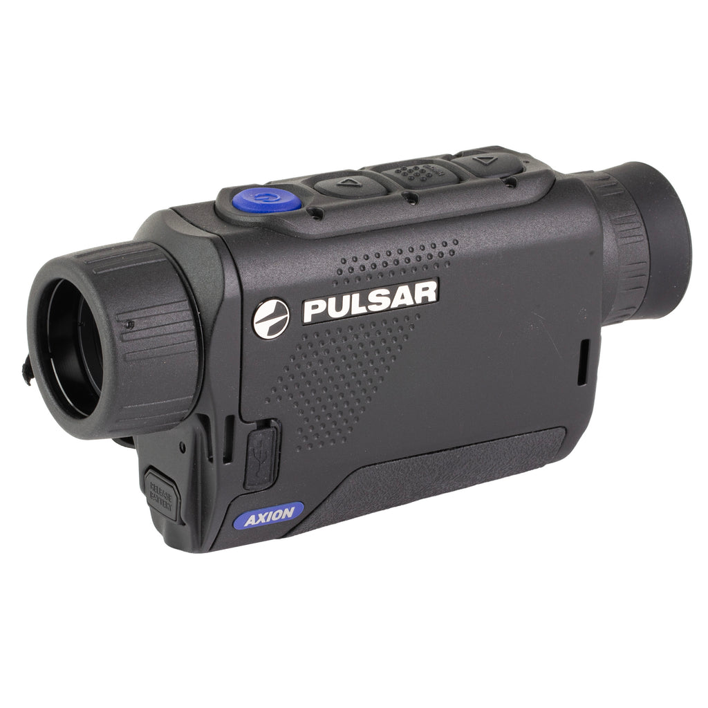 Pulsar Axion XQ30 Pro Thermal Monocular with 30mm Objective, 2-8x Power, Black