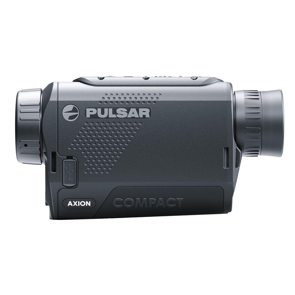 Pulsar Axion XQ19 Compact Thermal Monocular – Reliable 19mm Objective, 1.5-6X Power for Hunting and Outdoor Use