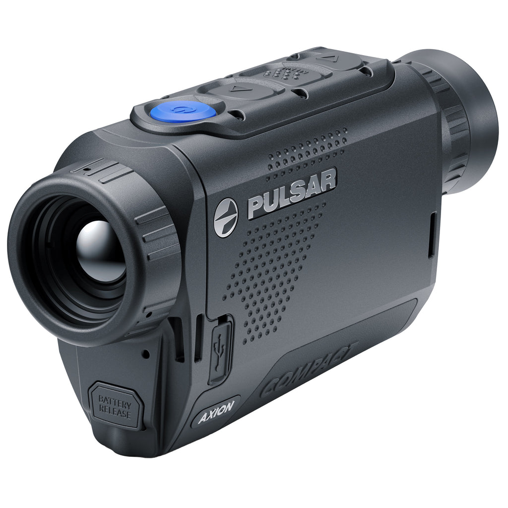 Pulsar Axion XQ19 Compact Thermal Monocular – Reliable 19mm Objective, 1.5-6X Power for Hunting and Outdoor Use