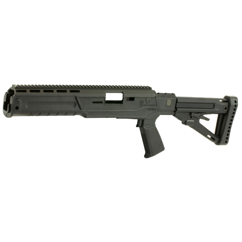ProMag Industries Archangel Mini 14 Sparta Stock in Black – Adjustable Pistol Grip with M1913 Rail