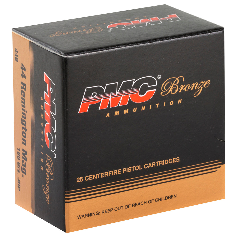 PMC Ammunition Bronze 44 Magnum Hollow Point 180 Grain for High-Volume Shooting