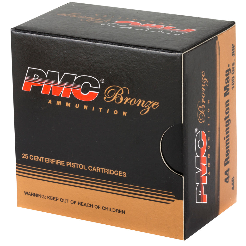 PMC Ammunition Bronze 44 Magnum Hollow Point 180 Grain for High-Volume Shooting