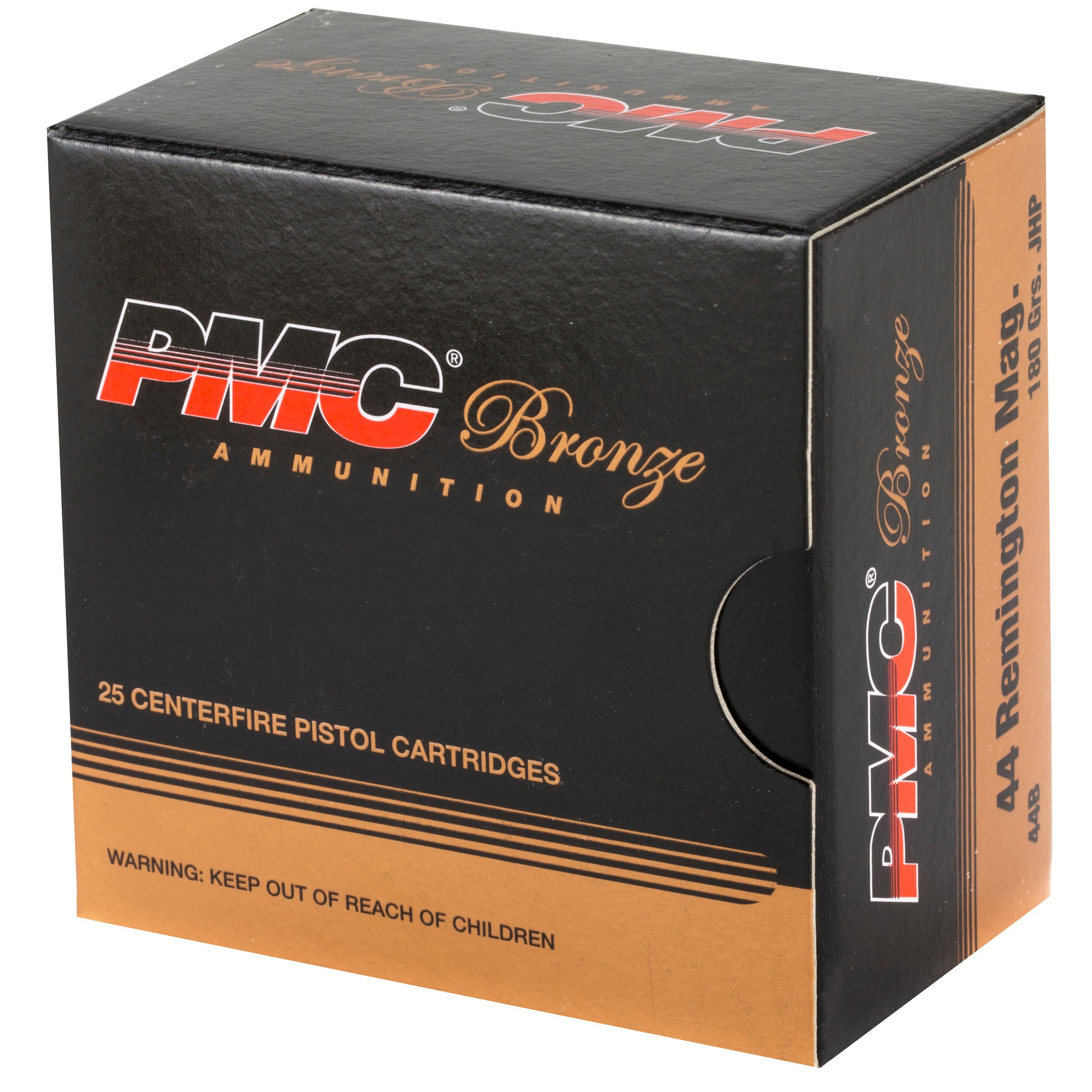 PMC Ammunition Bronze 44 Magnum Hollow Point 180 Grain for High-Volume Shooting