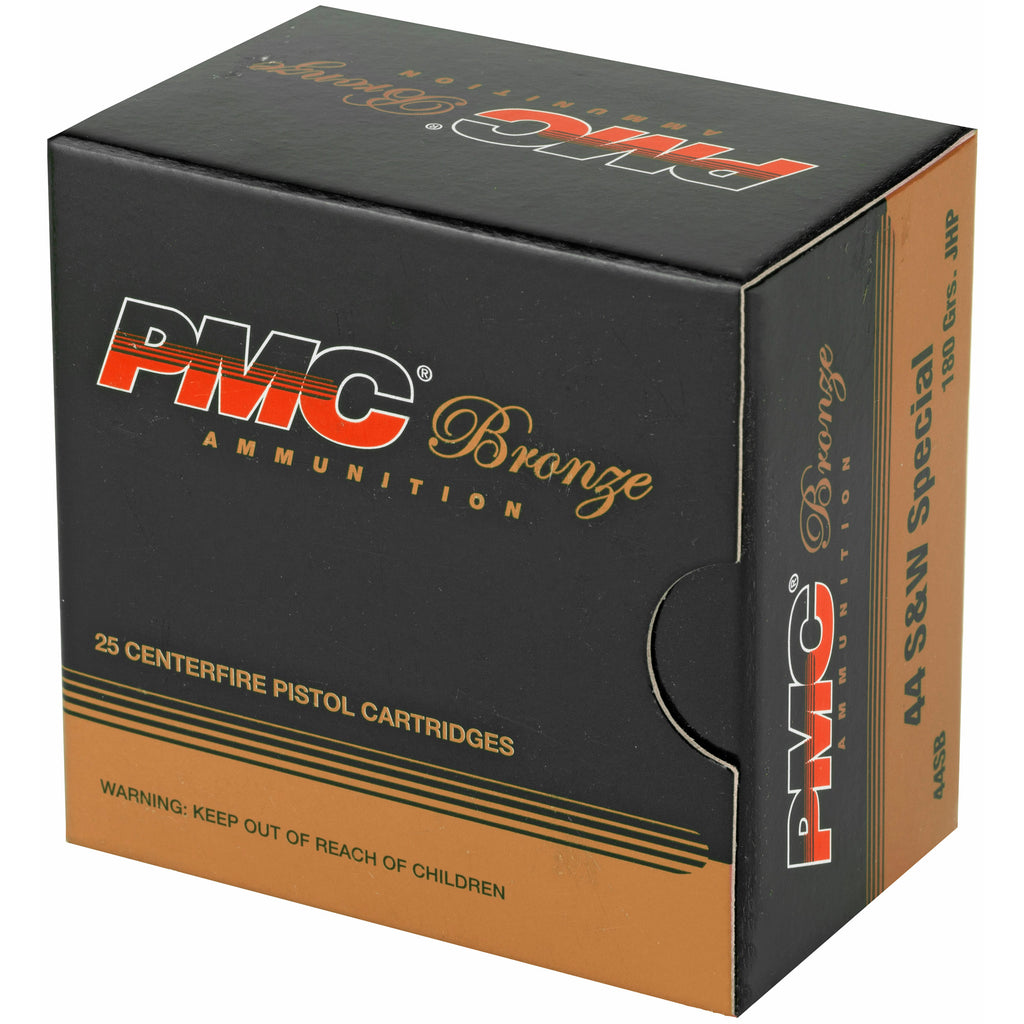 PMC Ammunition Bronze Series 44 Special Hollow Point 180 Grain – 25 Rounds Per Box