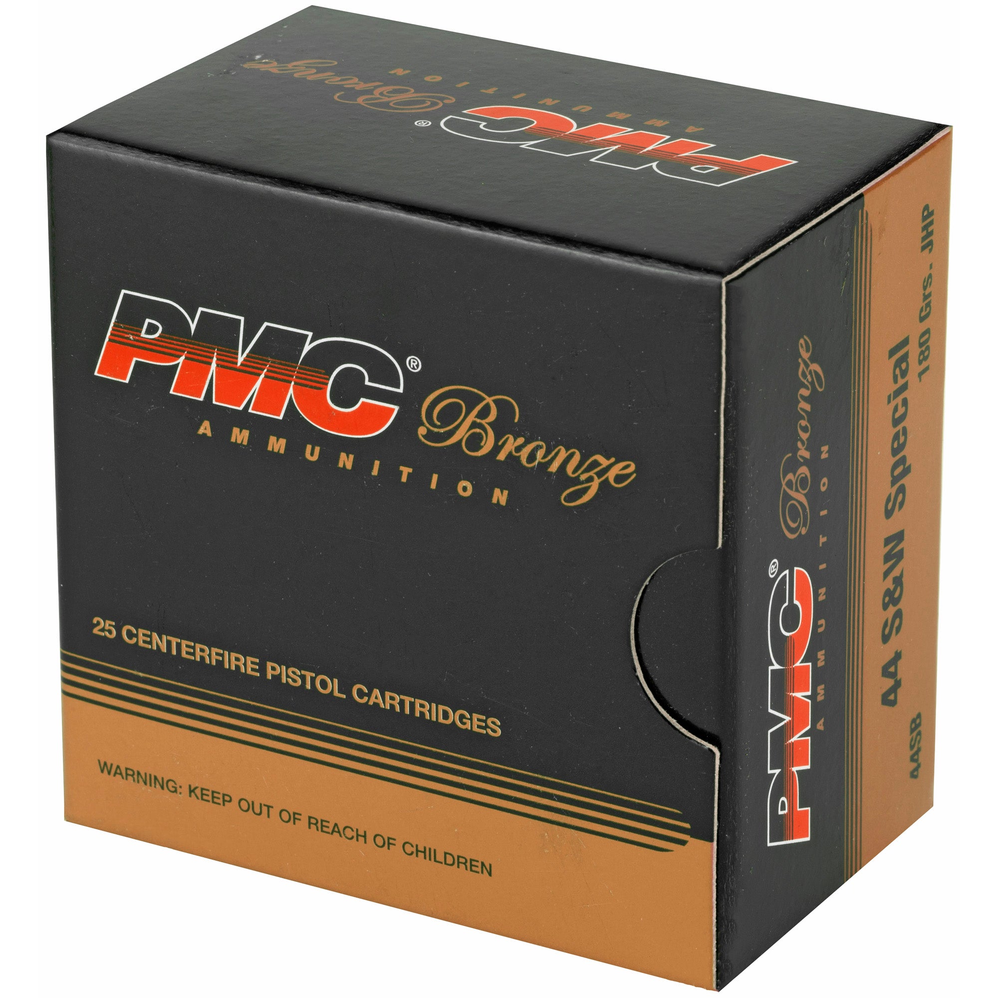 PMC Ammunition Bronze Series 44 Special Hollow Point 180 Grain – 25 Rounds Per Box