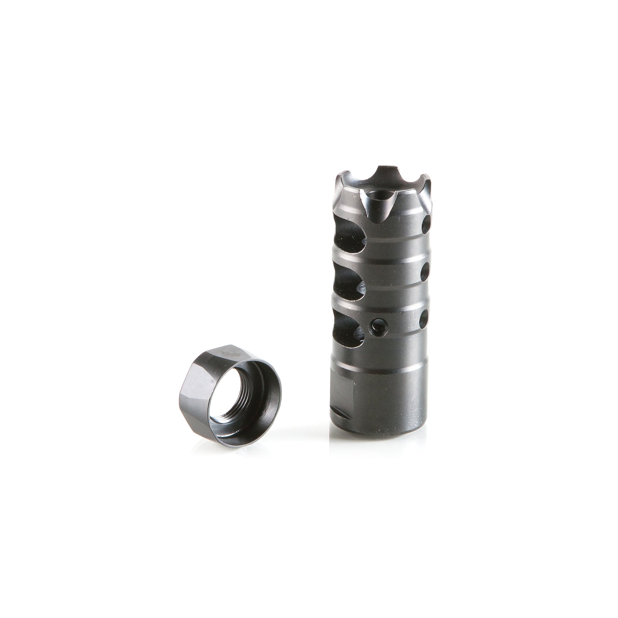 Patriot Ordnance Factory POF 308 Triple Port Muzzle Brake - Black