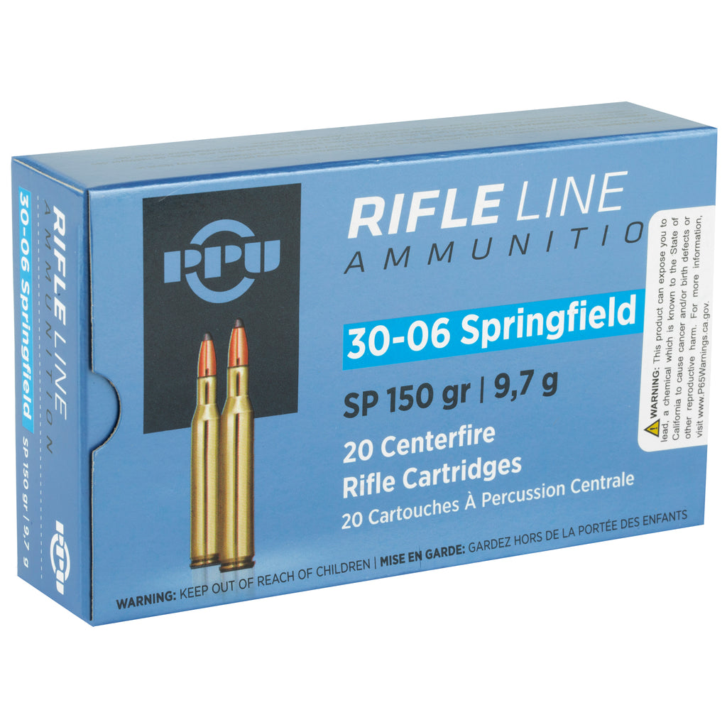 Prvi Partizan PPU 30-06 Springfield 150 Grain Soft Point Rifle Ammunition (20 Rounds per Box)