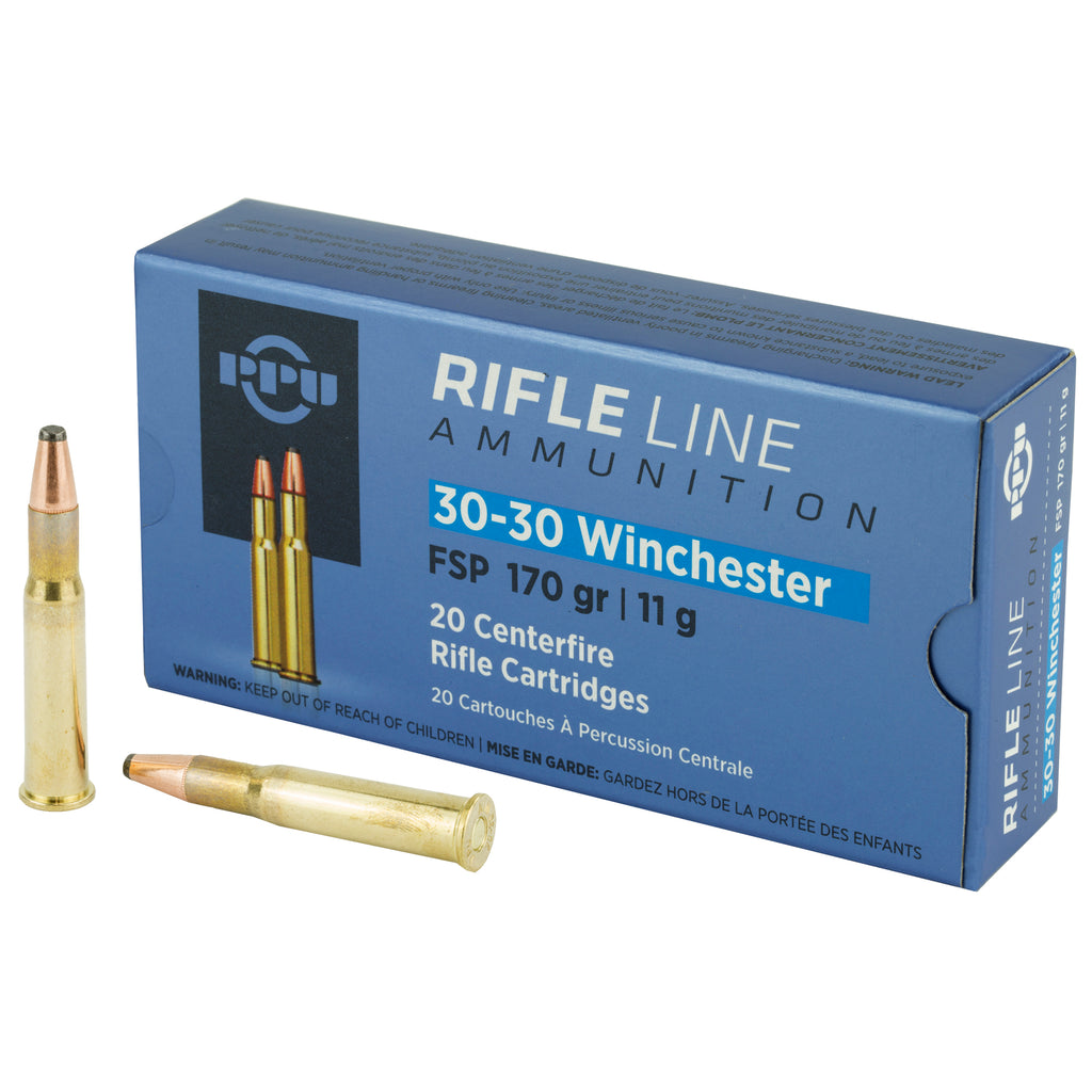 Prvi Partizan PPU 30-30 Winchester Soft Point Ammunition - 170 Grain, 20 Rounds Per Box