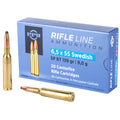 Prvi Partizan PPU 6.5x55 Swedish Soft Point Rifle Ammunition – 139 Grain, 20 Rounds per Box