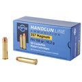 Prvi Partizan PPH357MF 357 Magnum Flat Nose Pistol Ammunition - 158 Grain, Brass Cased, Non-Corrosive, 50 Rounds per Box