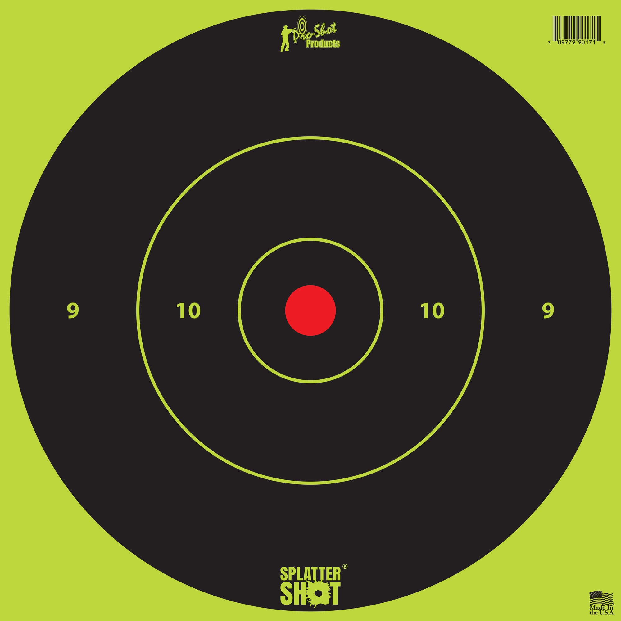 Pro-Shot Products Splatter Shot 12-Gauge Green Target Set (5 Pack)