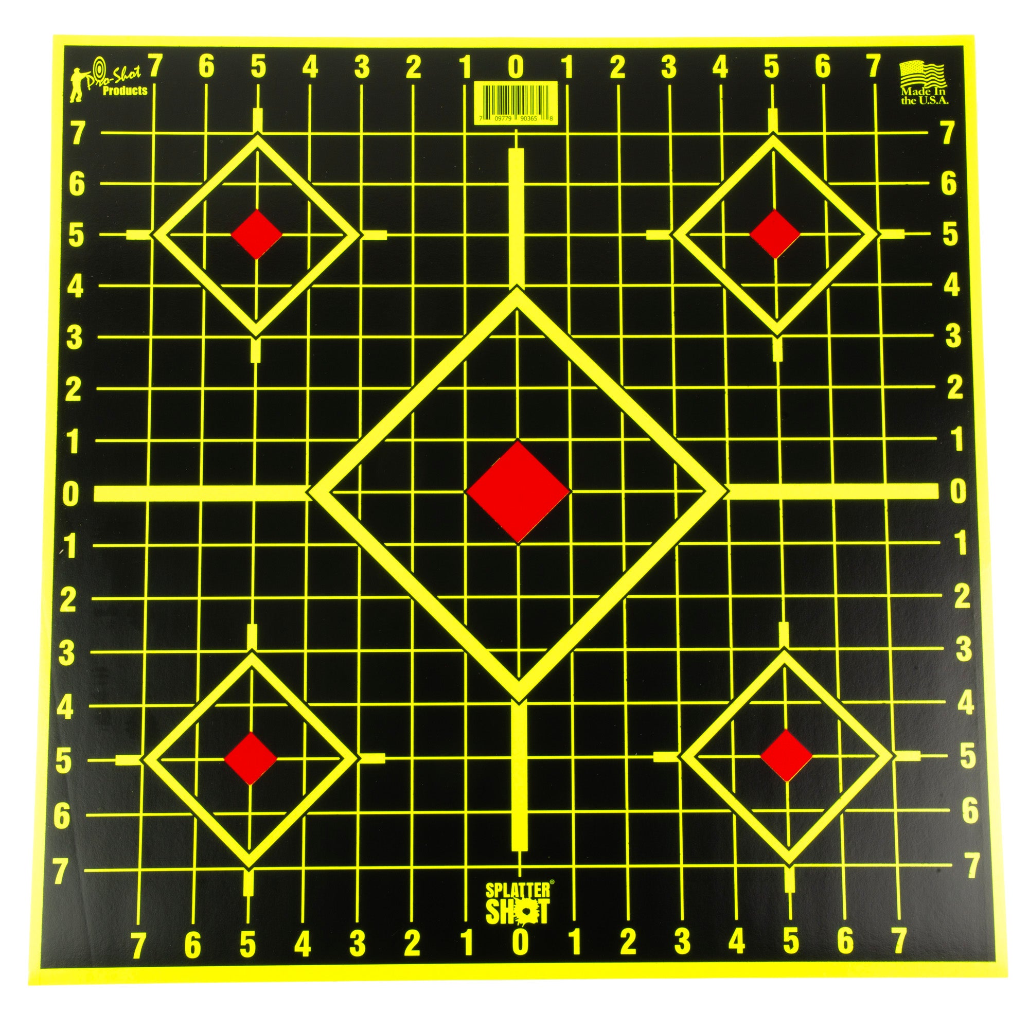Pro-Shot Products Splatter Shot 17.75-Inch Sight-In Targets (5 Pack)