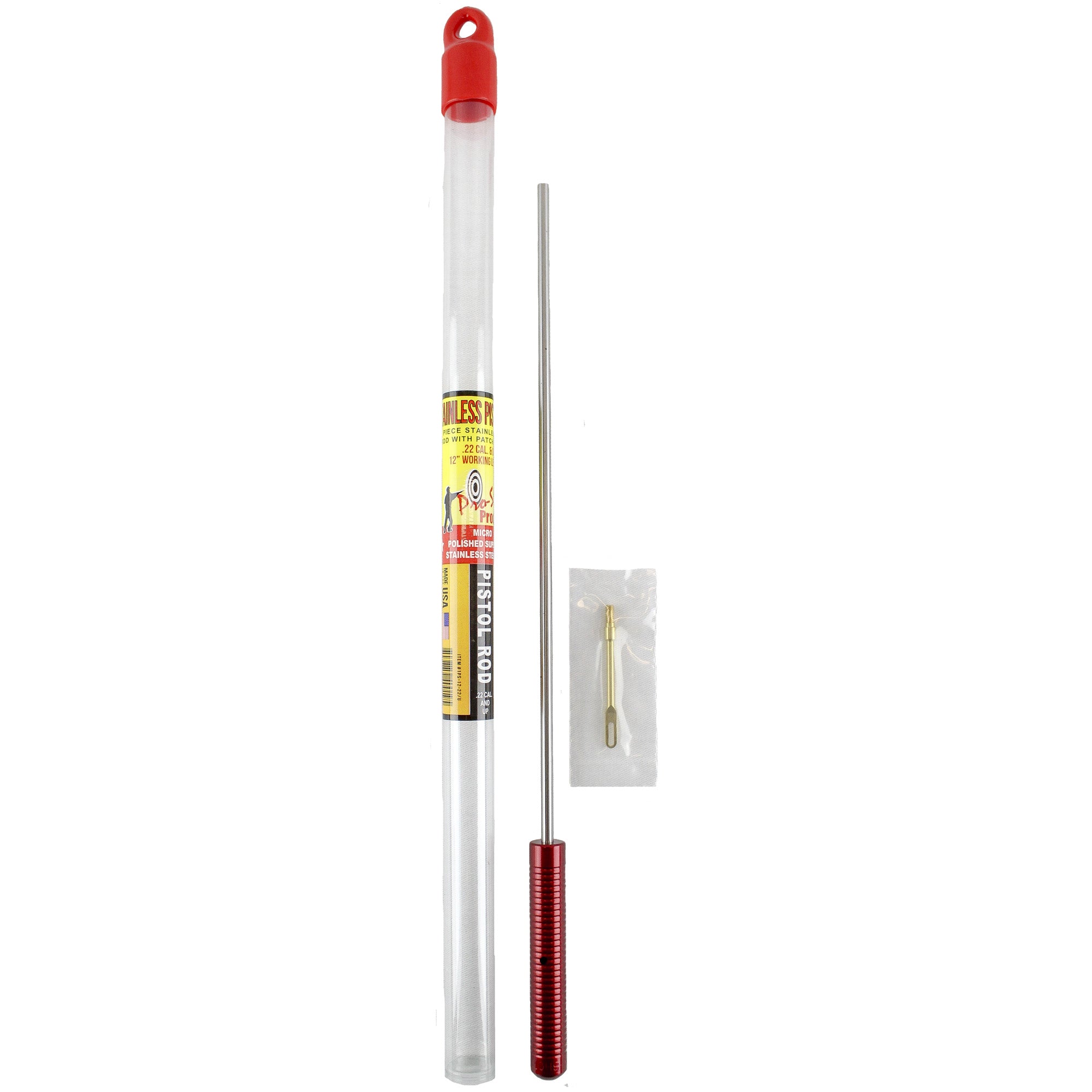 Pro-Shot Products 1-Piece Cleaning Rod for .22 Caliber and Larger - Model PRO1PS-12-22-U